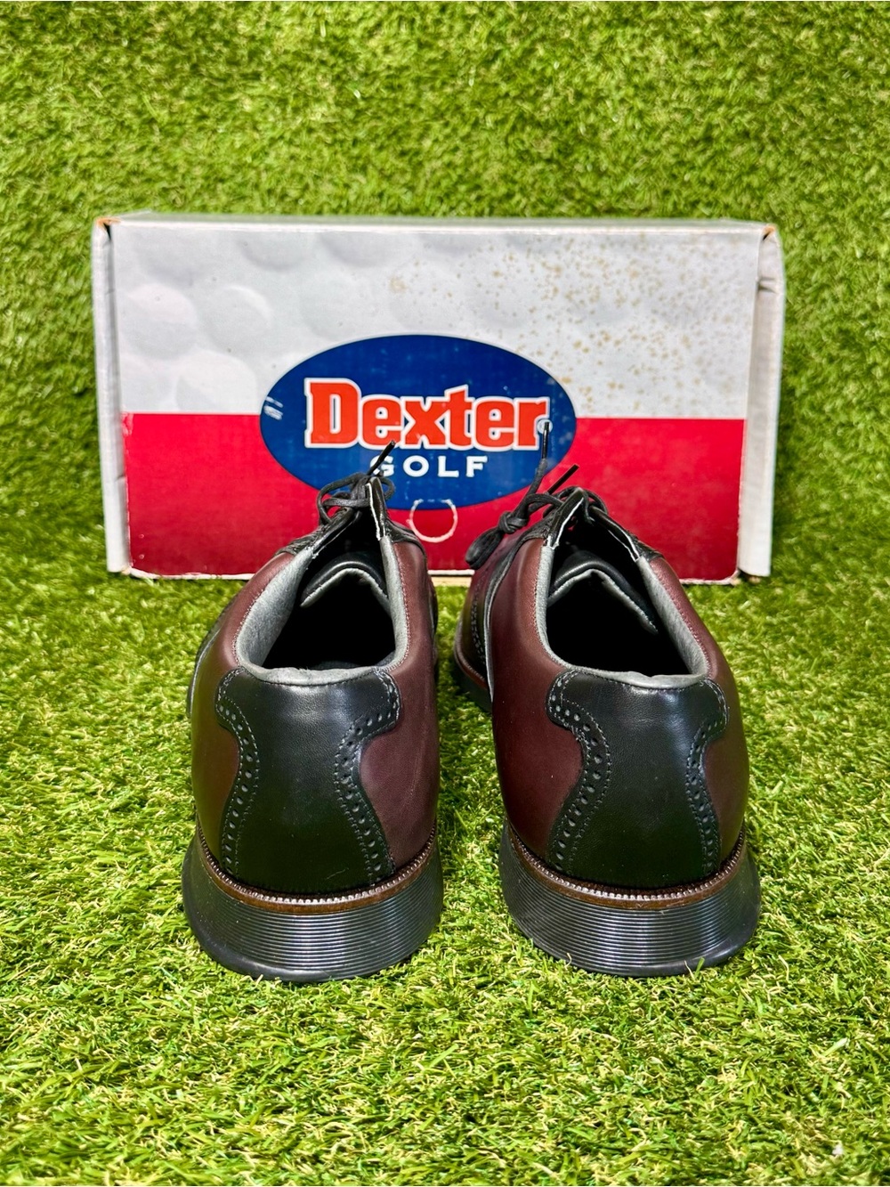 Dexter Declaration Jefferson GF705-7 Waterproof Spiked Golf Shoes Men’s 10.5 - Picture 5 of 10